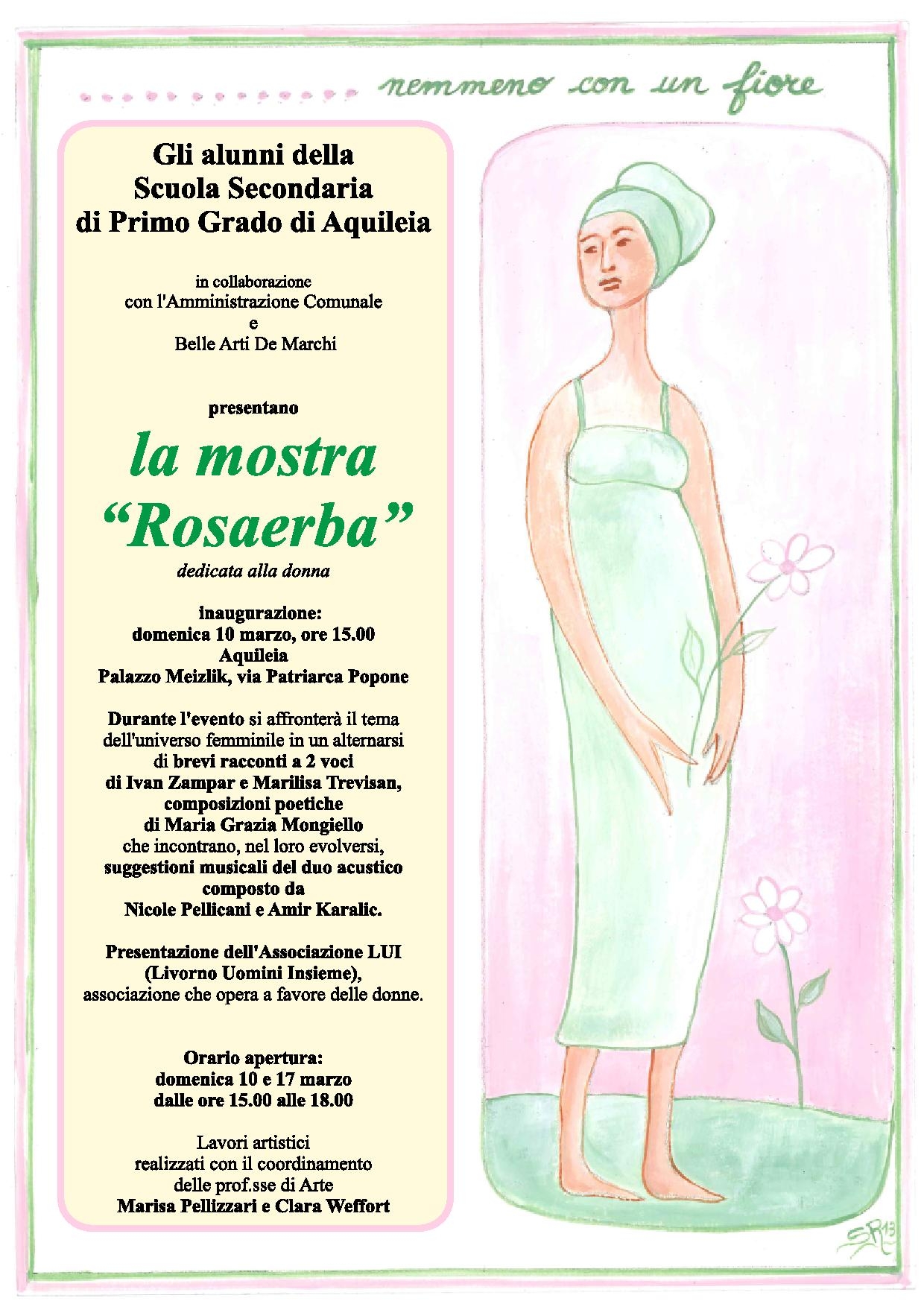 mostra Rosaerba