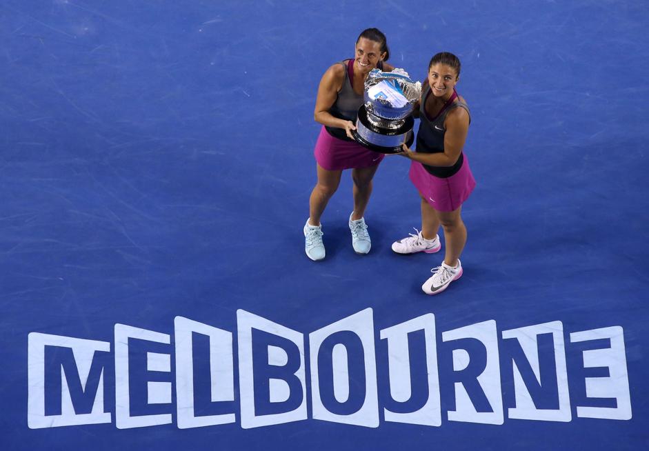 Sara Errani e Roberta Vinci vincono doppio Australia Open